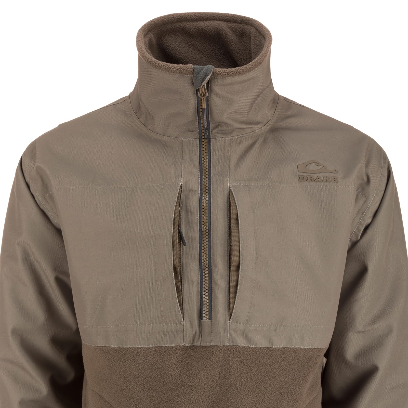 Drake Waterfowl MST CommandXT Eqwader chest pockets provide quick-access gear.