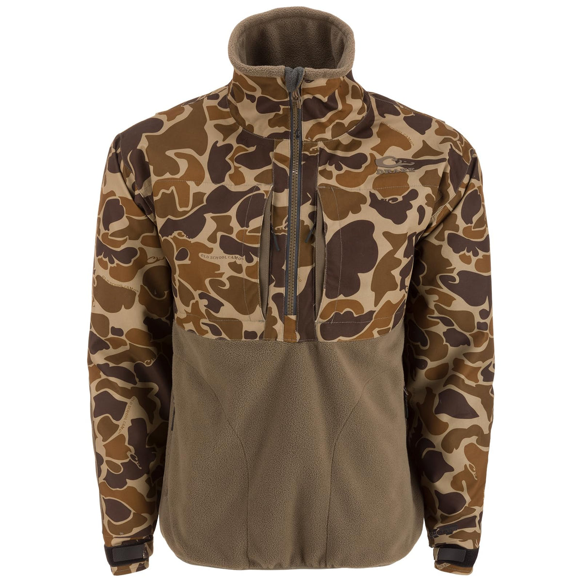 Drake Waterfowl MST CommandXT Eqwader upper shell provides waterproof, windproof protection for demanding hunts.
