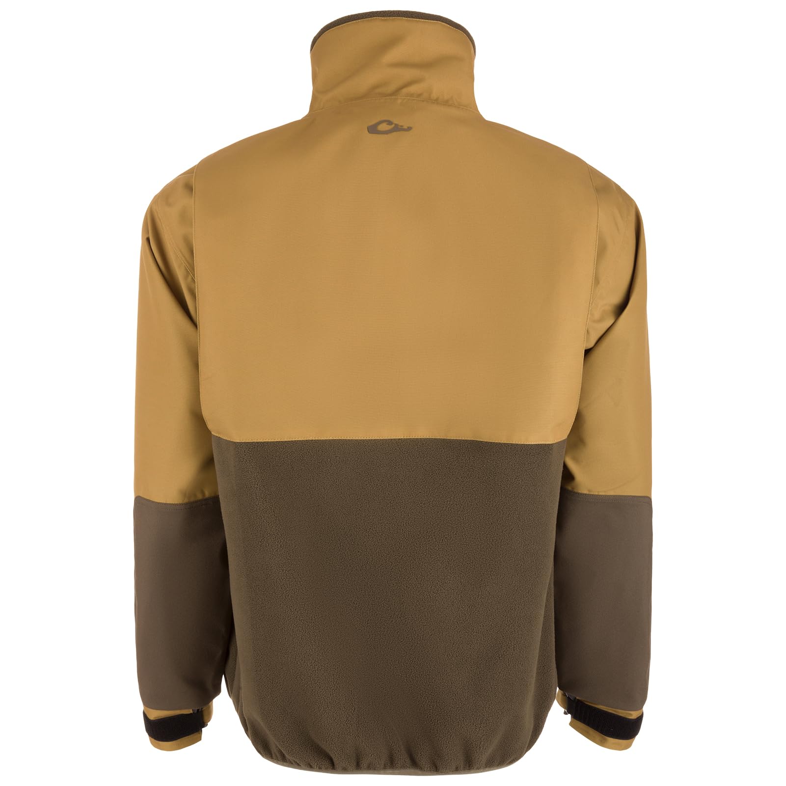 Drake Waterfowl MST CommandXT Eqwader upper-sleeve 3-layer shell proves rugged durability.