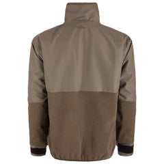 Drake Waterfowl MST CommandXT Eqwader main zipper with storm flap blocks wind.