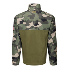 Drake Waterfowl MST Eqwader jacket pocket enables quick, silent access to calls and gear.