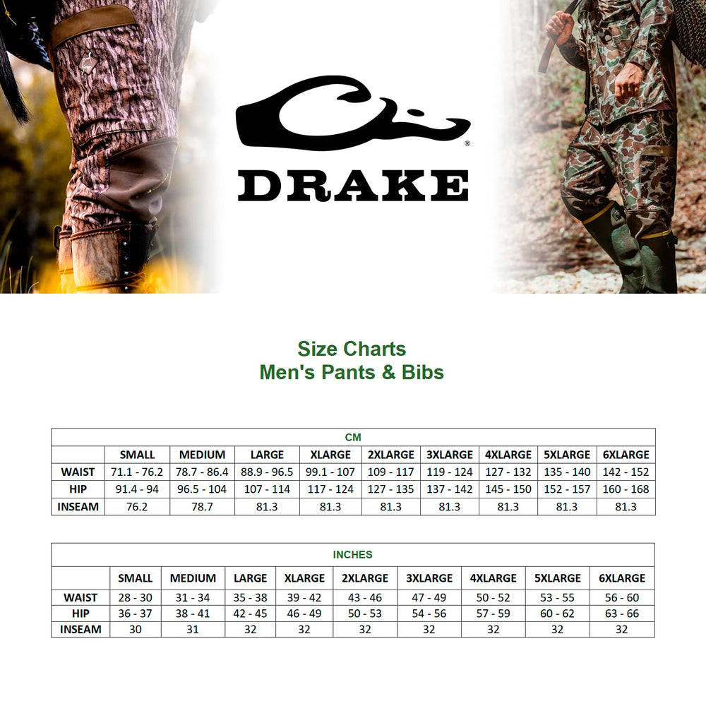 Drake Waterfowl MST Mossy Oak Bottomland camouflage for concealment
