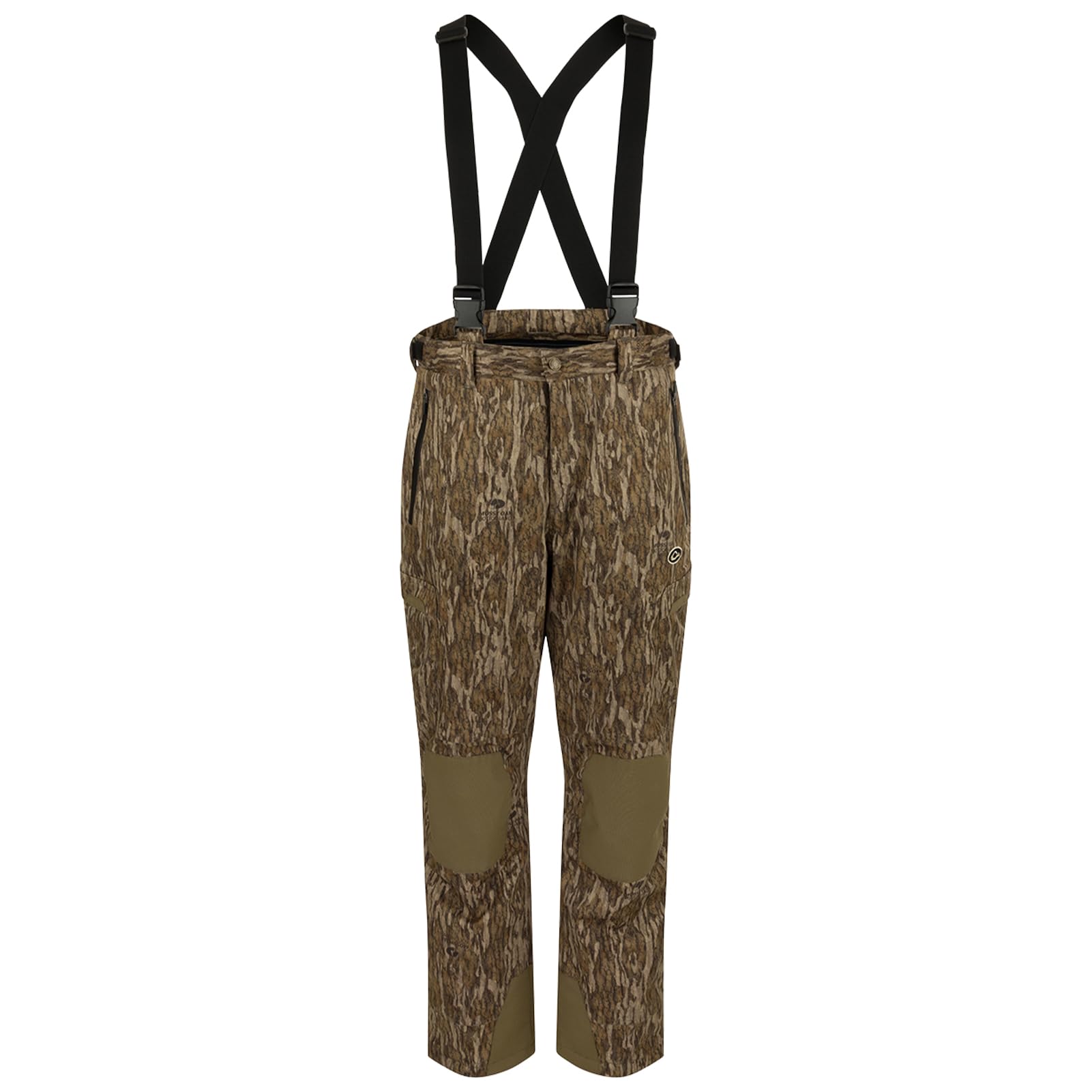 Drake Waterfowl MST waist-high bib overview shows warmth and weather-ready design