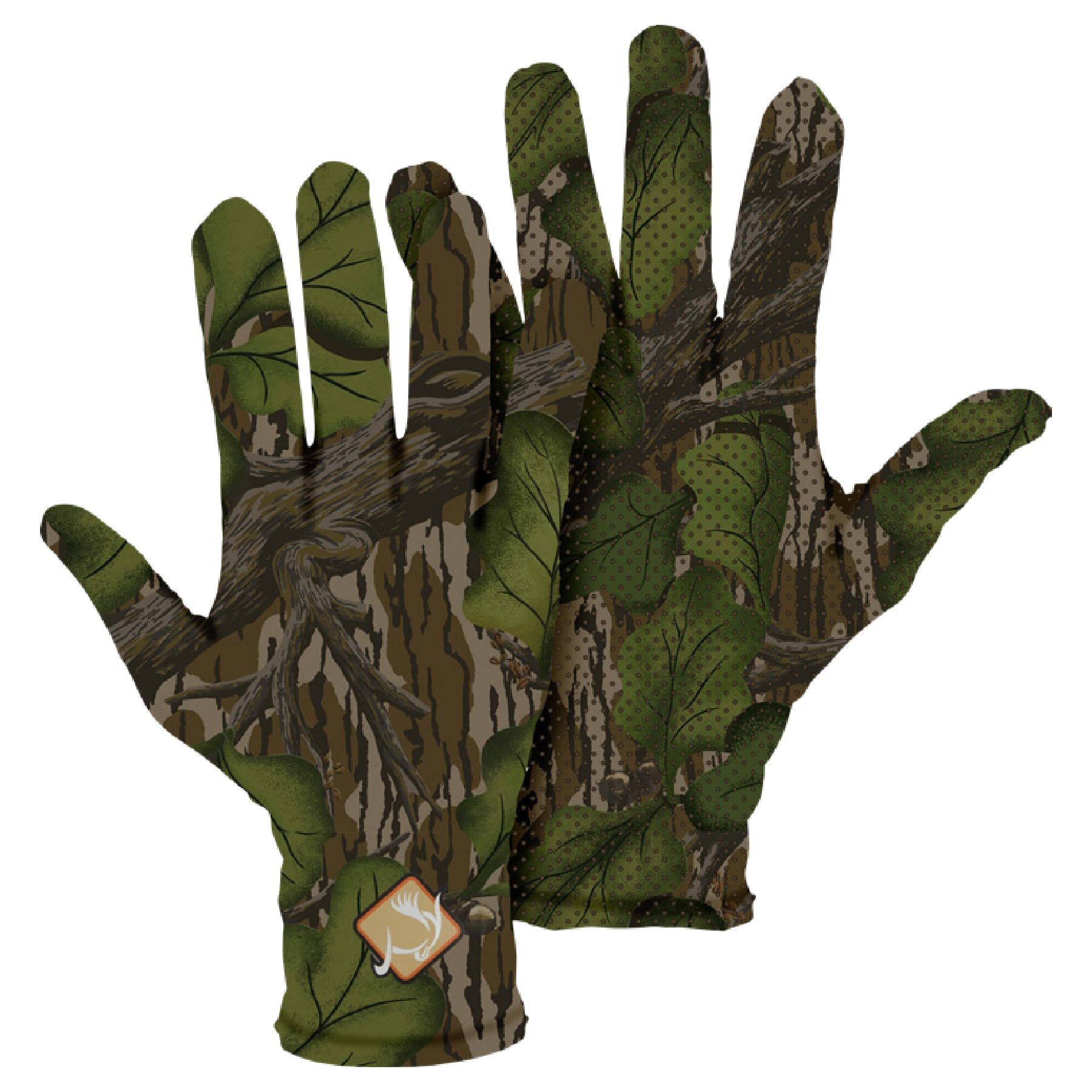 Drake Waterfowl Performance Turkey Gloves with silicone palm grip for secure handling in wet conditions.
