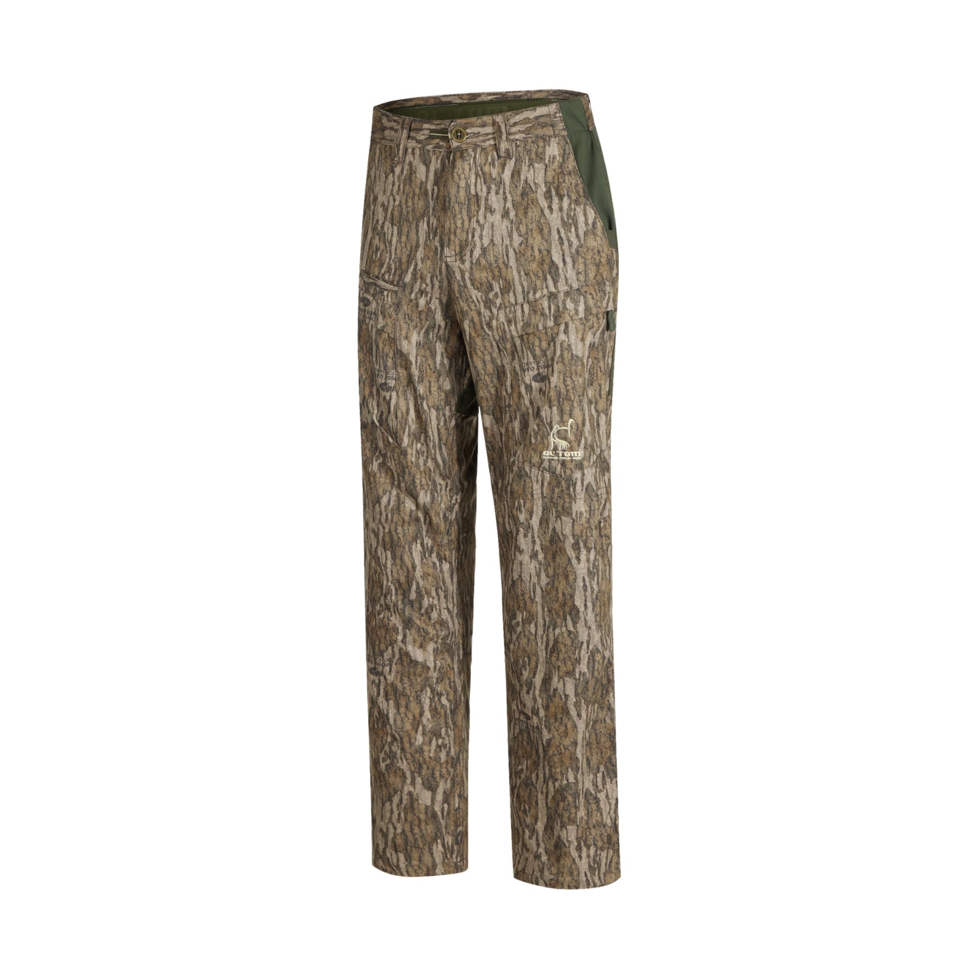 Drake Waterfowl SWT Turkey Pant Bottomland front-pocket view for quick field access