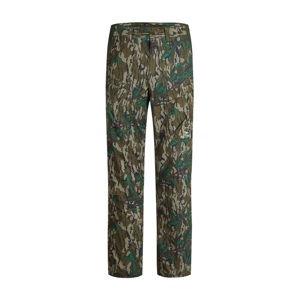 Drake Waterfowl SWT Turkey Pant demonstrates quiet movement in dense brush for stealth hunts