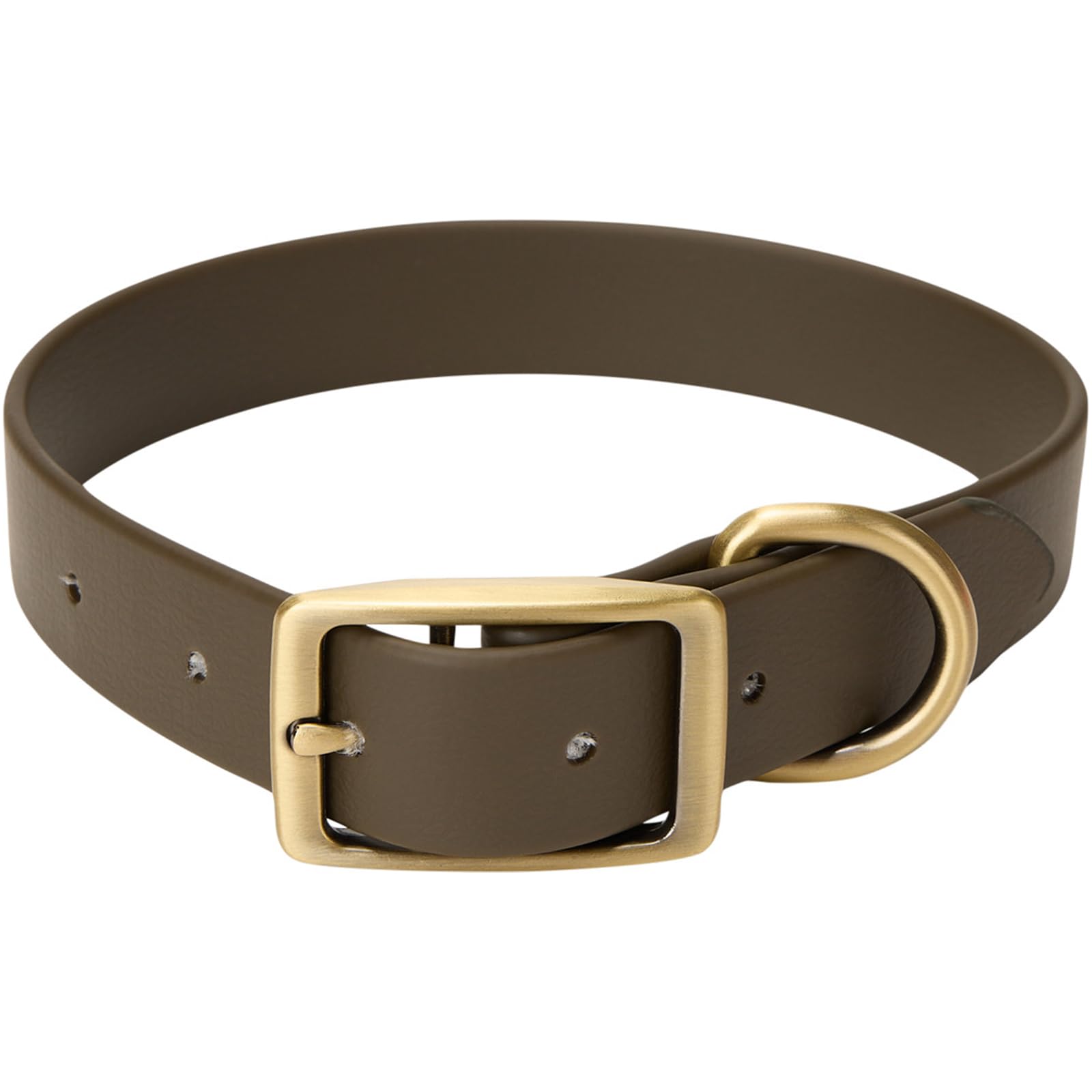 Drake Waterfowl Team Gun Dog TPU Collar closeup highlighting waterproof coating for outdoor use