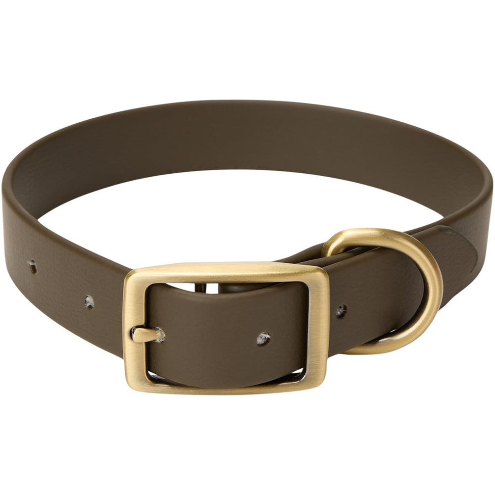 Drake Waterfowl Team Gun Dog TPU Collar closeup highlighting waterproof coating for outdoor use