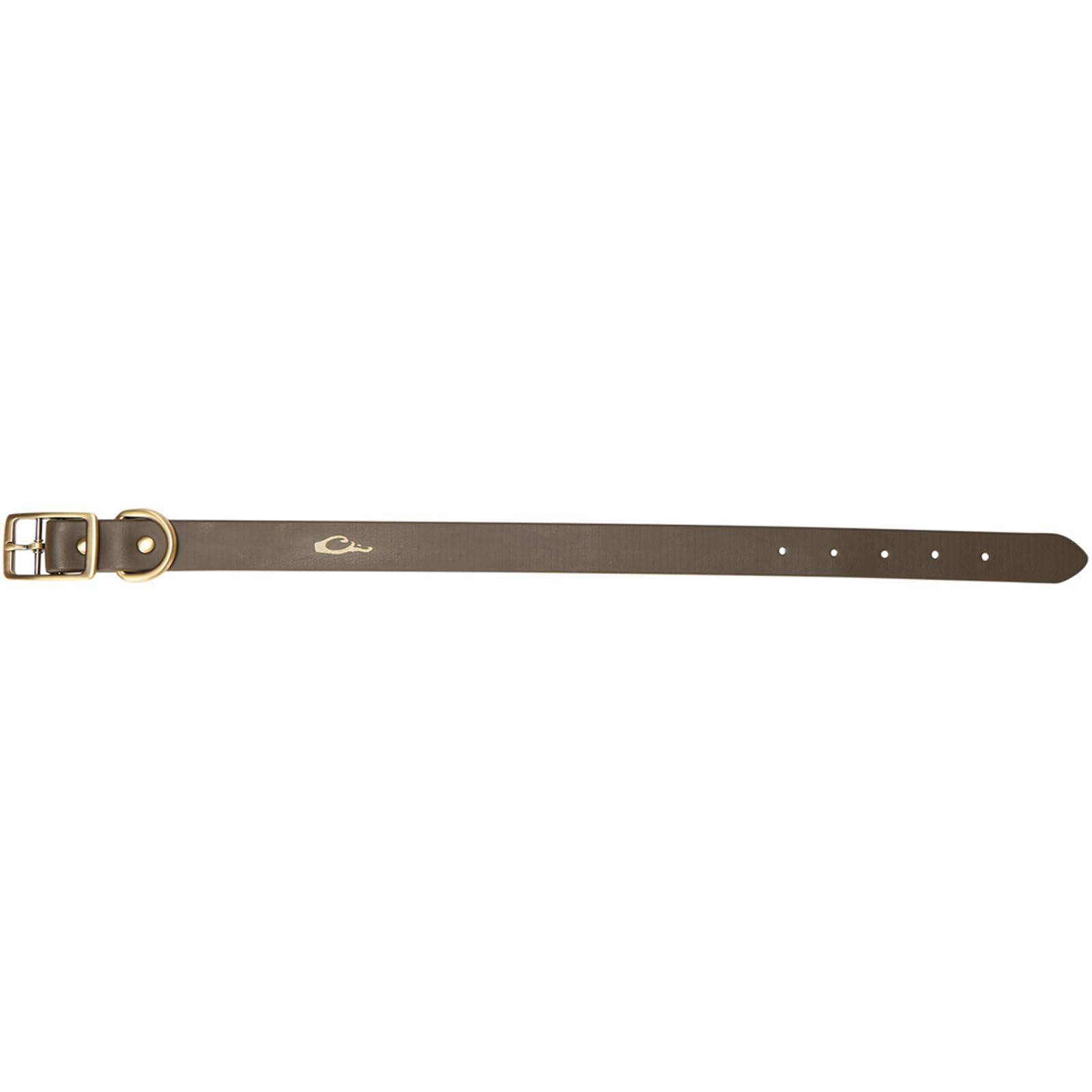 Drake Waterfowl Team Gun Dog TPU Collar worn in rain to illustrate all-weather durability