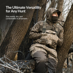 1200g Thinsulate Buckshot Mud Boots integrated with the wader