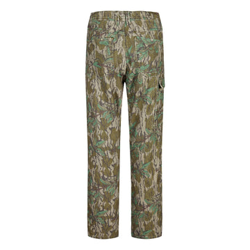 Drake Waterfowl Throwback 80 Field Pant YKK fly for secure closure in adverse conditions.