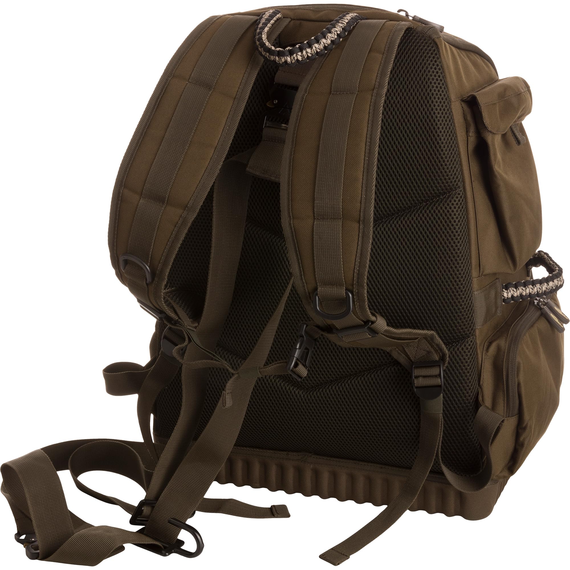 Drake Waterfowl Tree-Hugger Timber Pack featuring Ultimate Timber Strap for tree-hung access