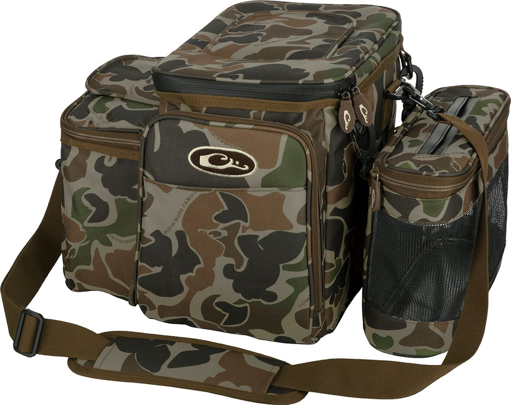 Drake Waterfowl Wingshooter's Shell Boss in Old School Green OSFM for organized shell storage