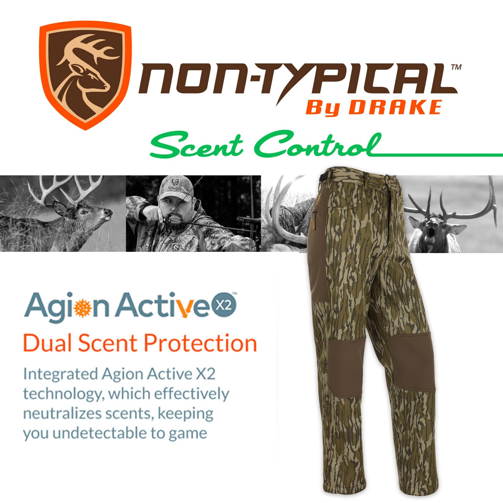 Drake Waterfowl Youth Endurance Pants fleece lining provides midseason warmth.