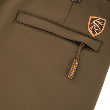 Drake Waterfowl Youth Endurance Pants front pocket storage for gloves and calls.