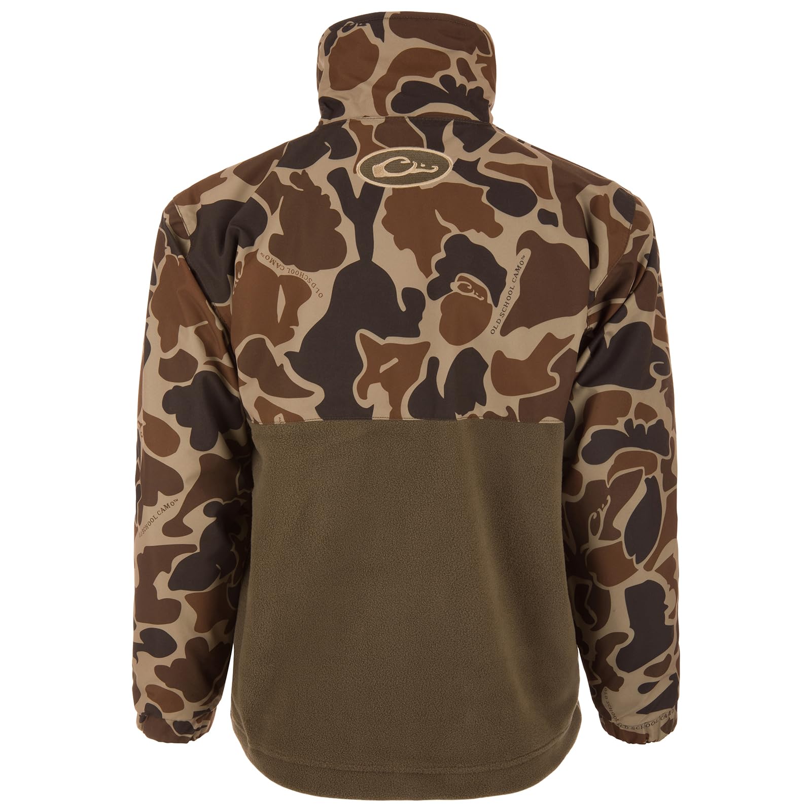 Drake Waterfowl MST Eqwader youth pocket close-up showing secure storage in field