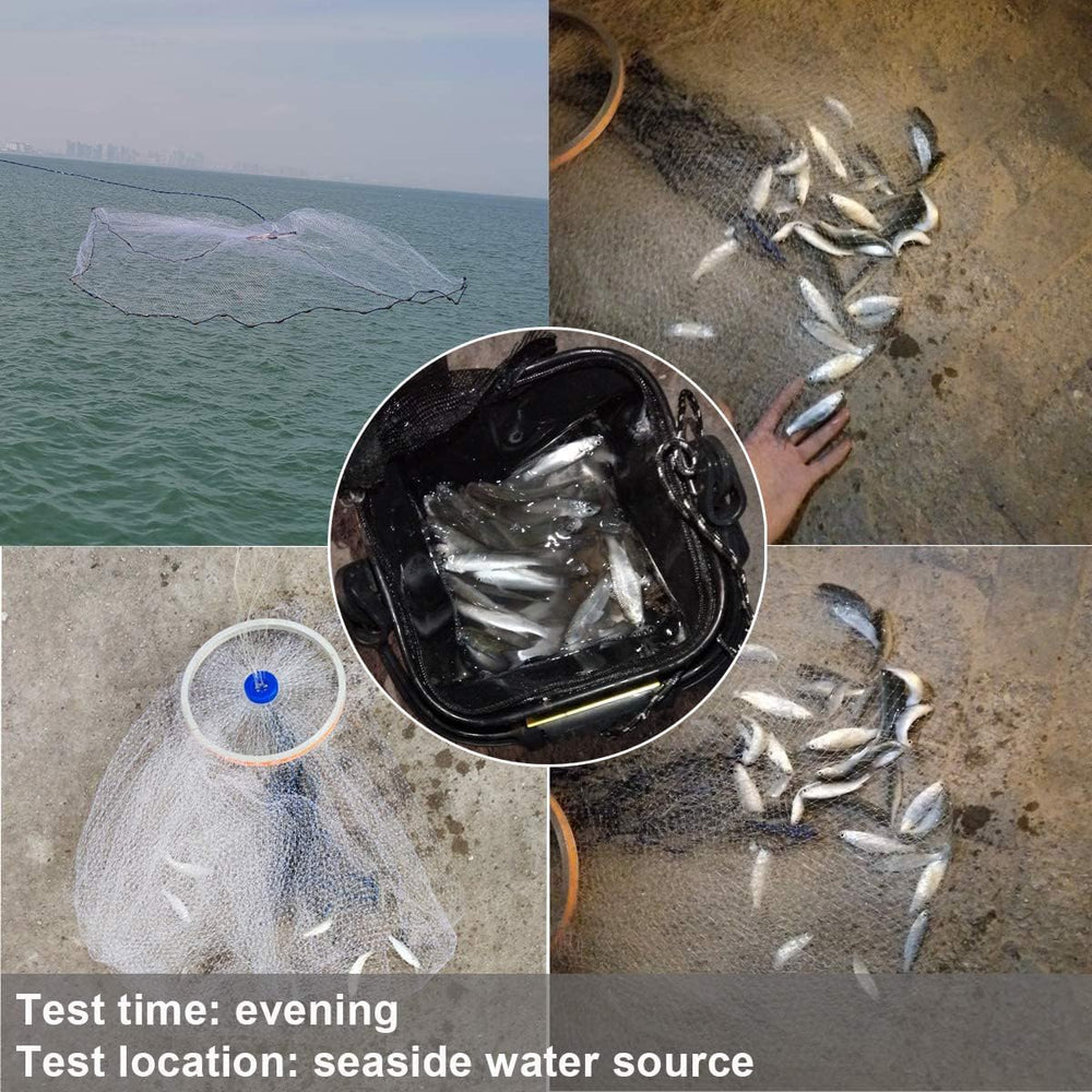 Drasry cast net portable bag for easy transport and storage