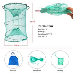 Close-up of 1/4 inch mesh for bait and small prey