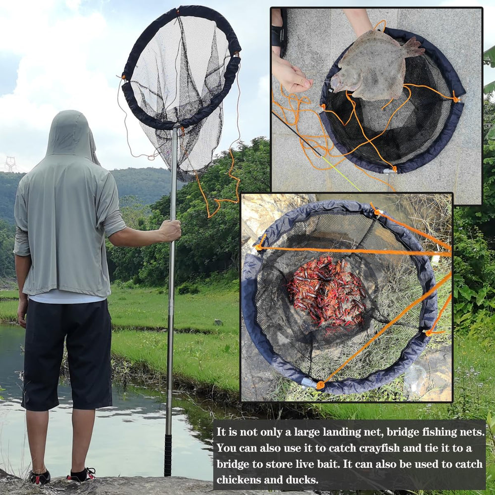 Drasry portable drawstring bag—compact storage and transport for the foldable net.