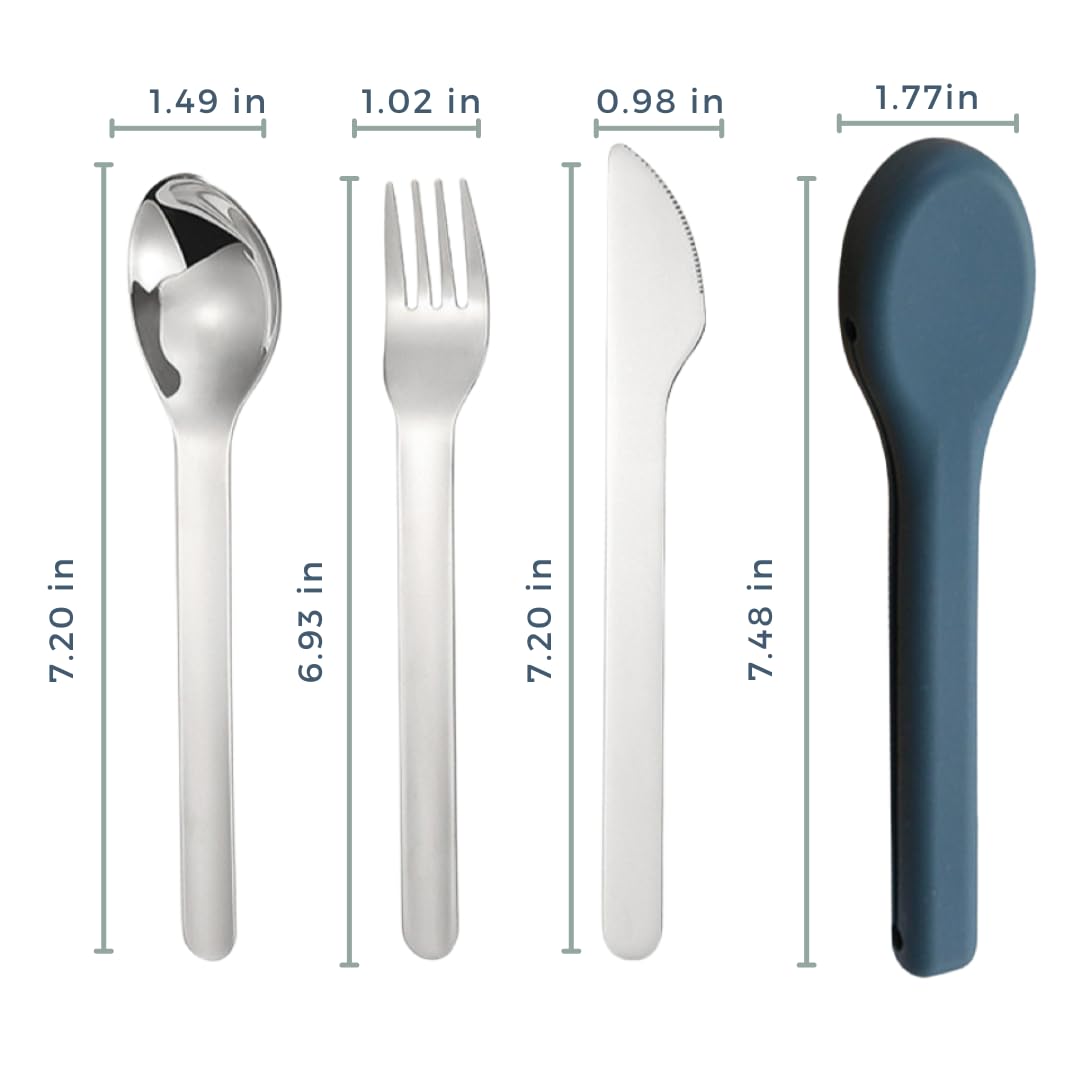 Dishwasher-safe Dreamroo utensils for quick cleanup after meals.