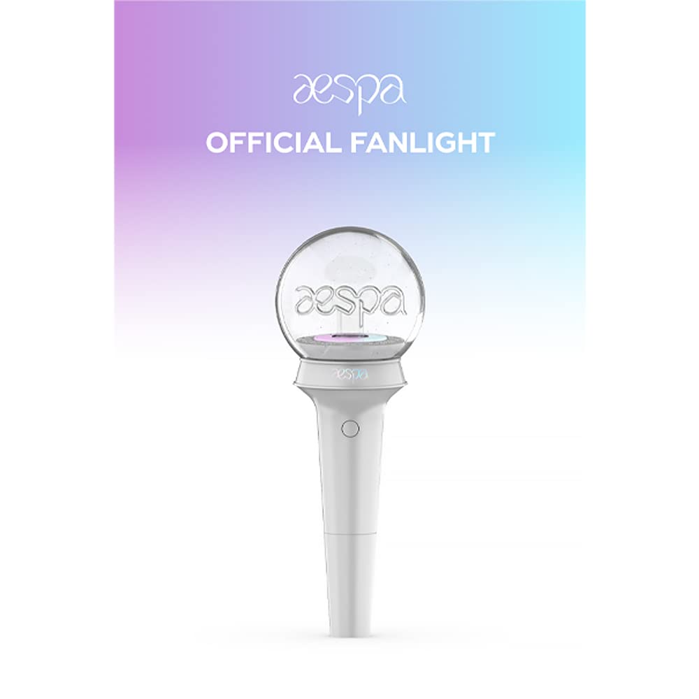 Dreamus AESPA light stick side view, compact for easy transport at events.