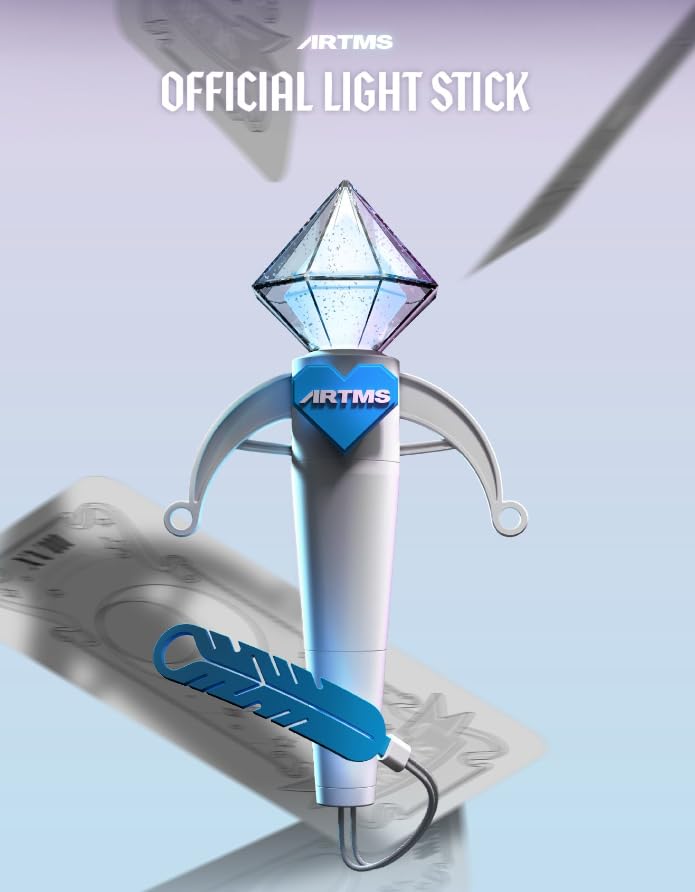 Dreamus light stick blue LED creates a vivid glow for night shows.