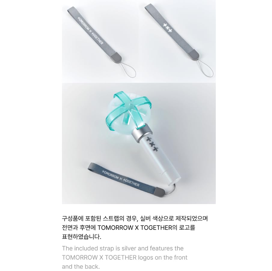 DREAMUS TXT Light Stick Ver 2 official item confirms authentic, brand-new status.