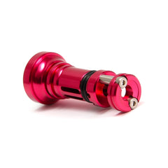 DRESS Origin Reel Stand Daiwa Ver. 3 front view keeps reel off ground for safer setup.