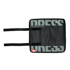 Open view reveals divided compartments and soft protection for jigs.