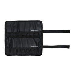Rolled bag secured for boat fishing and easy stowage.