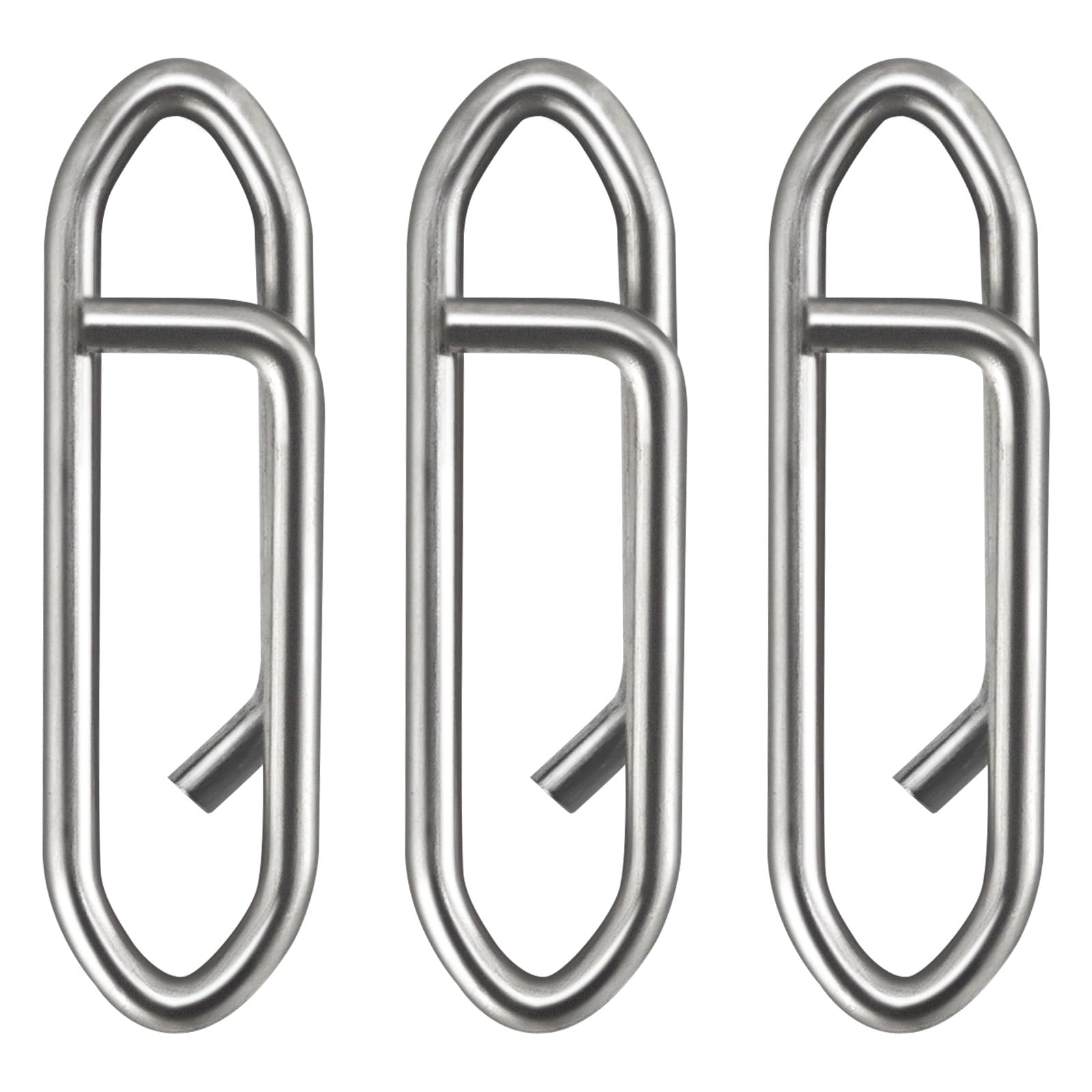 Dr.Fish stainless steel speed clips lure snaps close-up