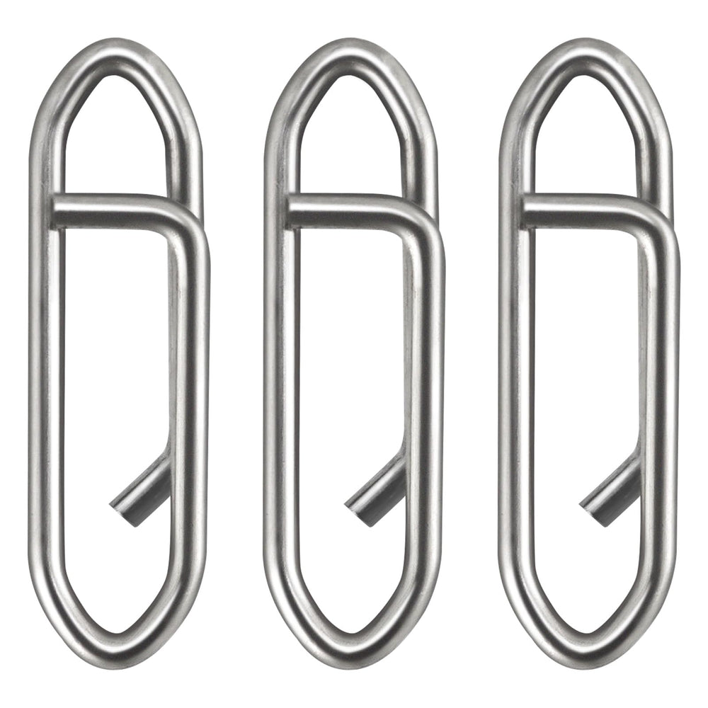 Dr.Fish stainless steel speed clips lure snaps close-up