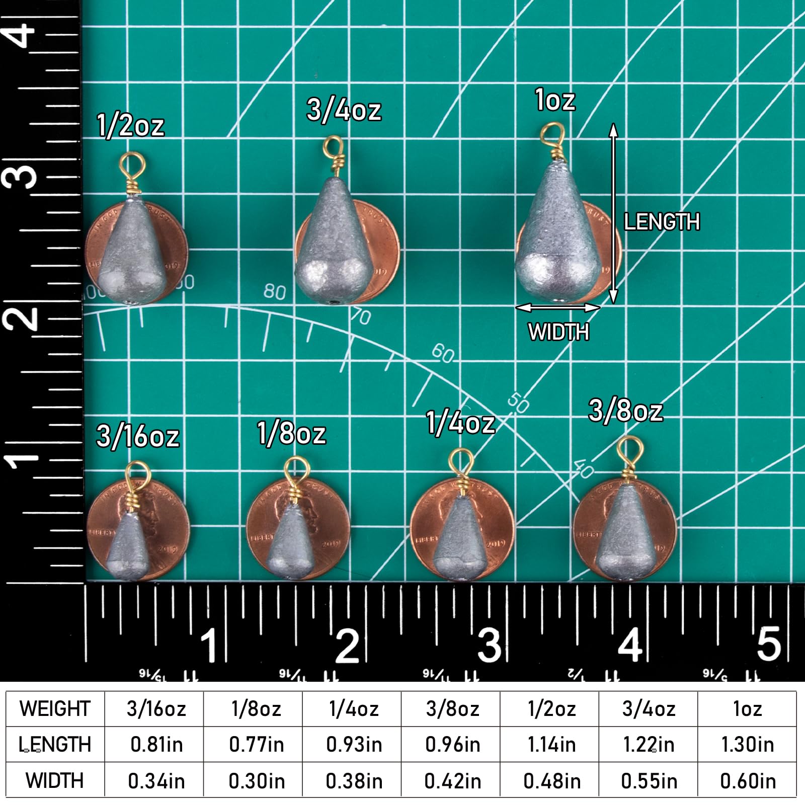 Dr.Fish drop-shot weight 1oz ideal for accurate casts and soft lure rigging.