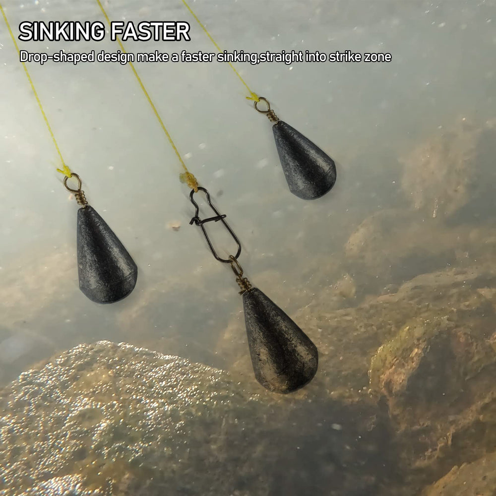 Dr.Fish easy-tie weight 1oz makes rigging bass setups quicker.