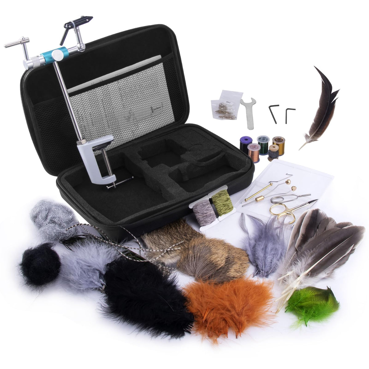 Dr.Fish complete fly tying kit with tools