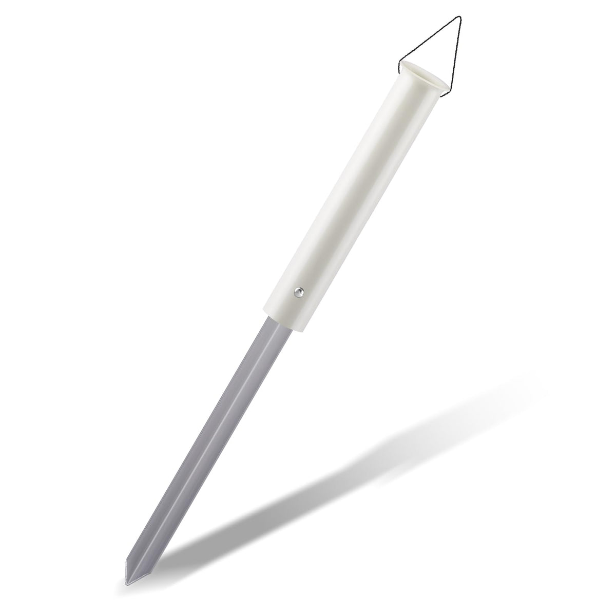 Dr.Fish sand spikes penetration-tip grips hard-packed sand for stable setup.