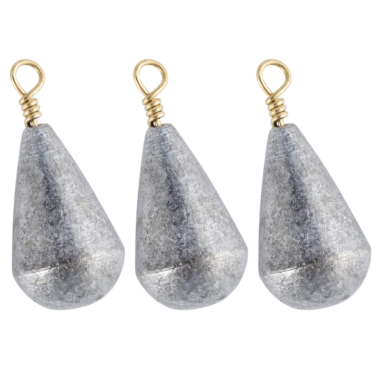 Dr.Fish teardrop sinker 1oz for precise drops and steady bottom presentation.