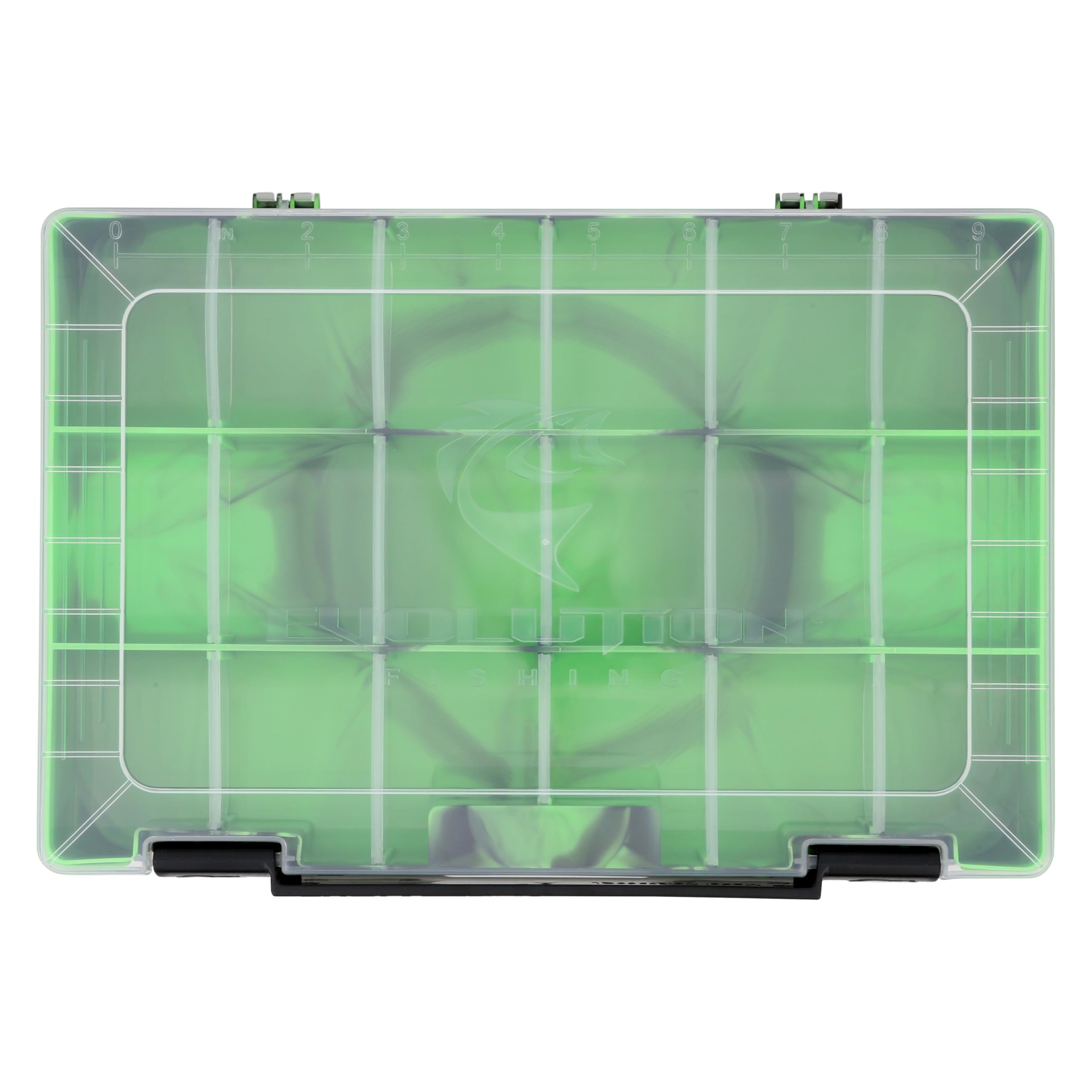 Dimensions of Drift Series Tackle Tray: 10.5 W x 7 H x 1.5 D