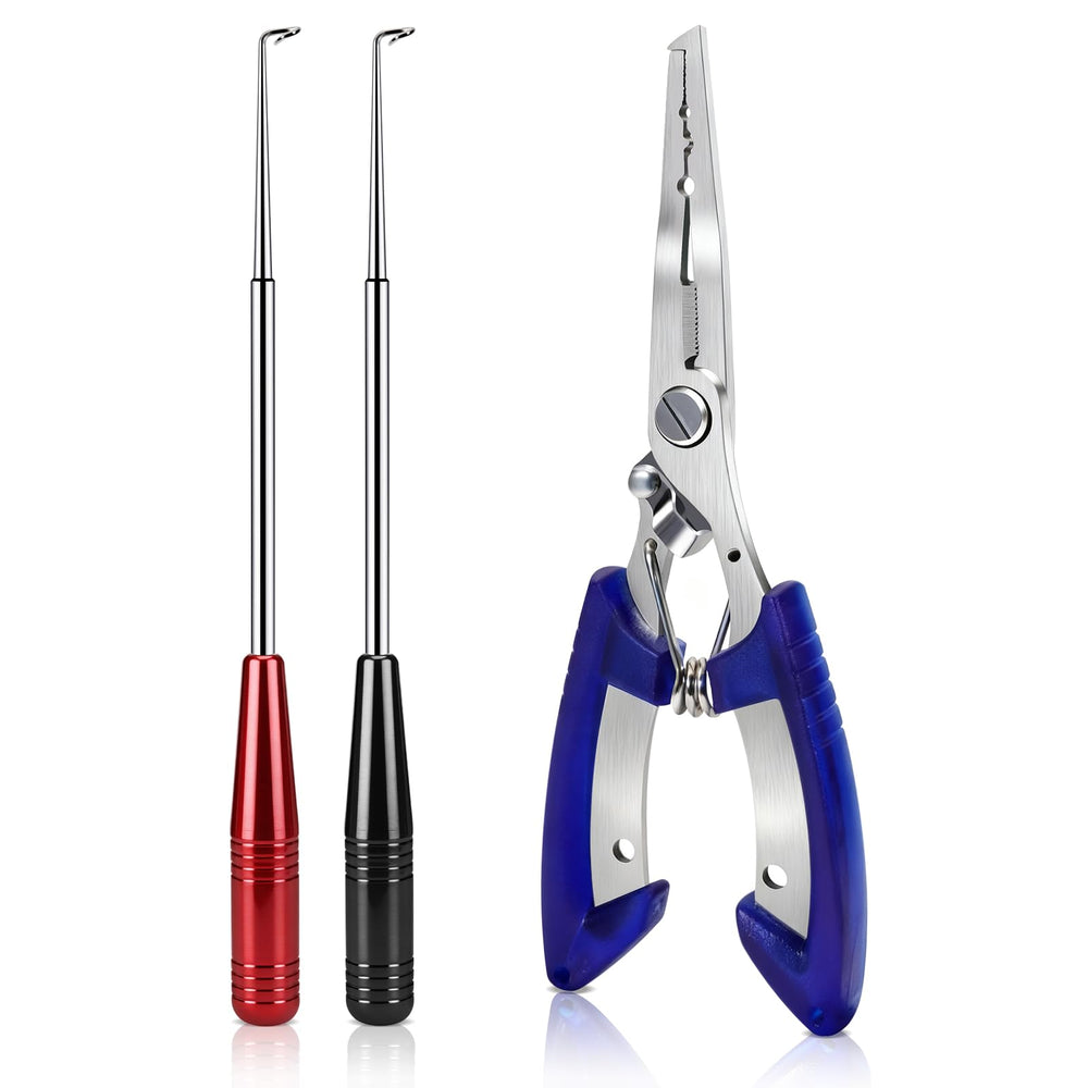 DRMBIGA hook remover tool close-up with stainless steel