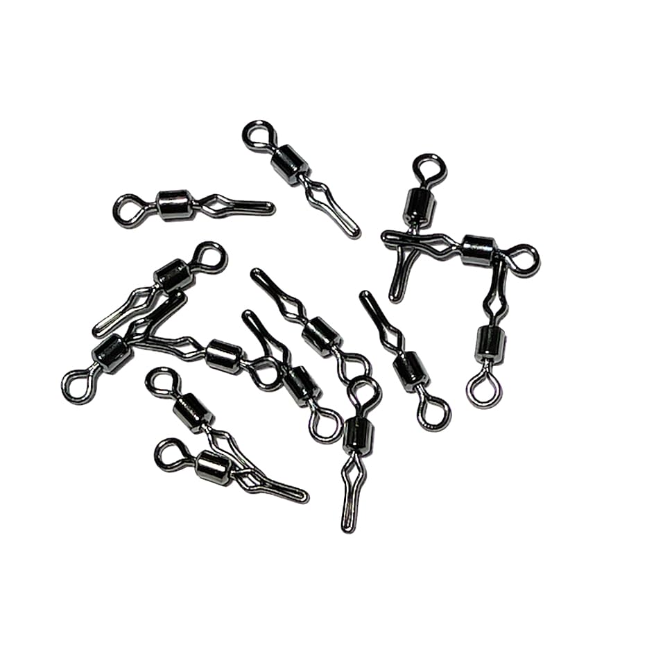 Drop Zone Baits 1,000-pack #7 swivel clips for DIY drop shot weights