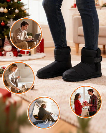 Dr.Warm adjustable temperature controls let you customize warmth levels.