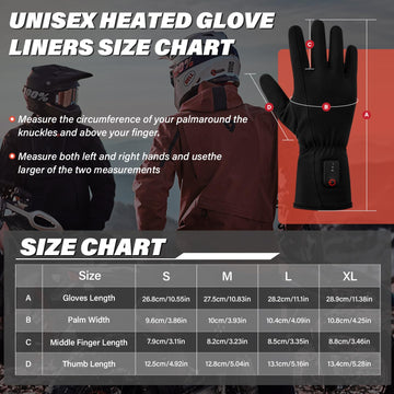 Dr.Warm compact battery glove liner portable warmth for outdoor activities