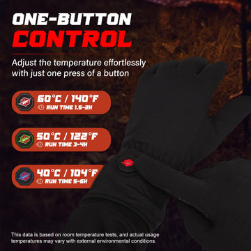 Dr.Warm glove liner's soft stretch fabric enables precise grip and dexterity.