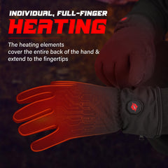 Dr.Warm heated glove liner full-hand heating provides comprehensive warmth across fingers.