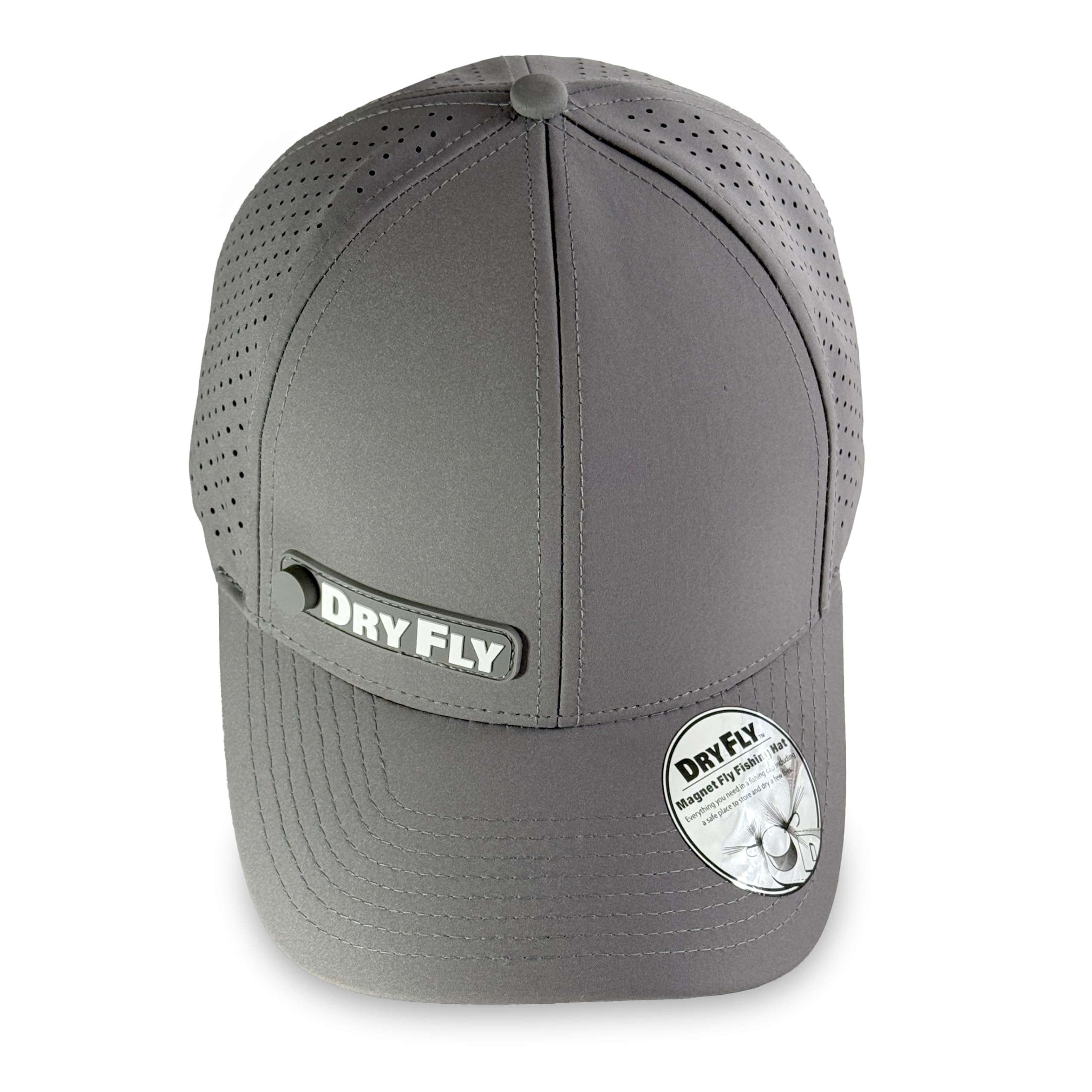 Lifestyle shot of fly fishing with cap