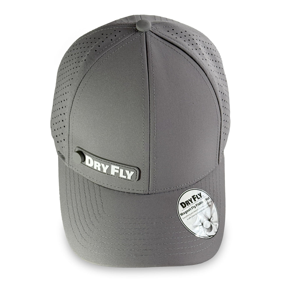 Lifestyle shot of fly fishing with cap