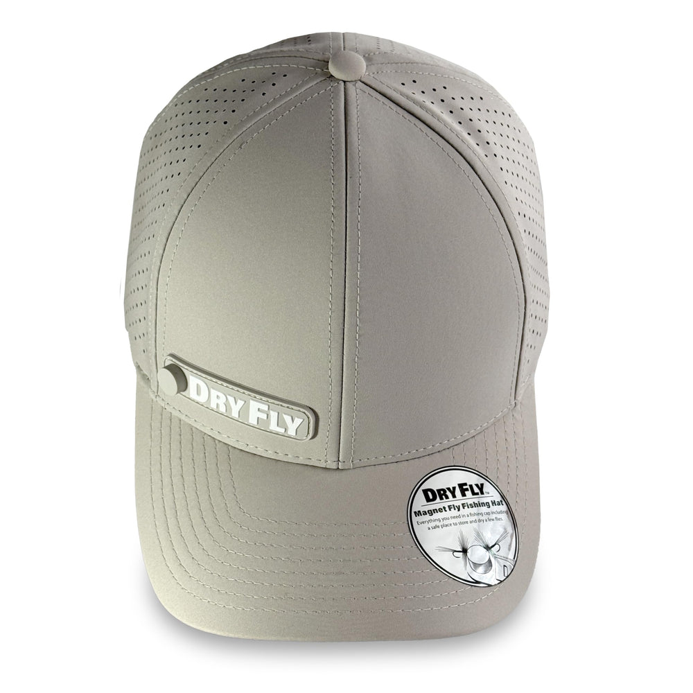 Model wearing Dry Fly cap for women outdoors