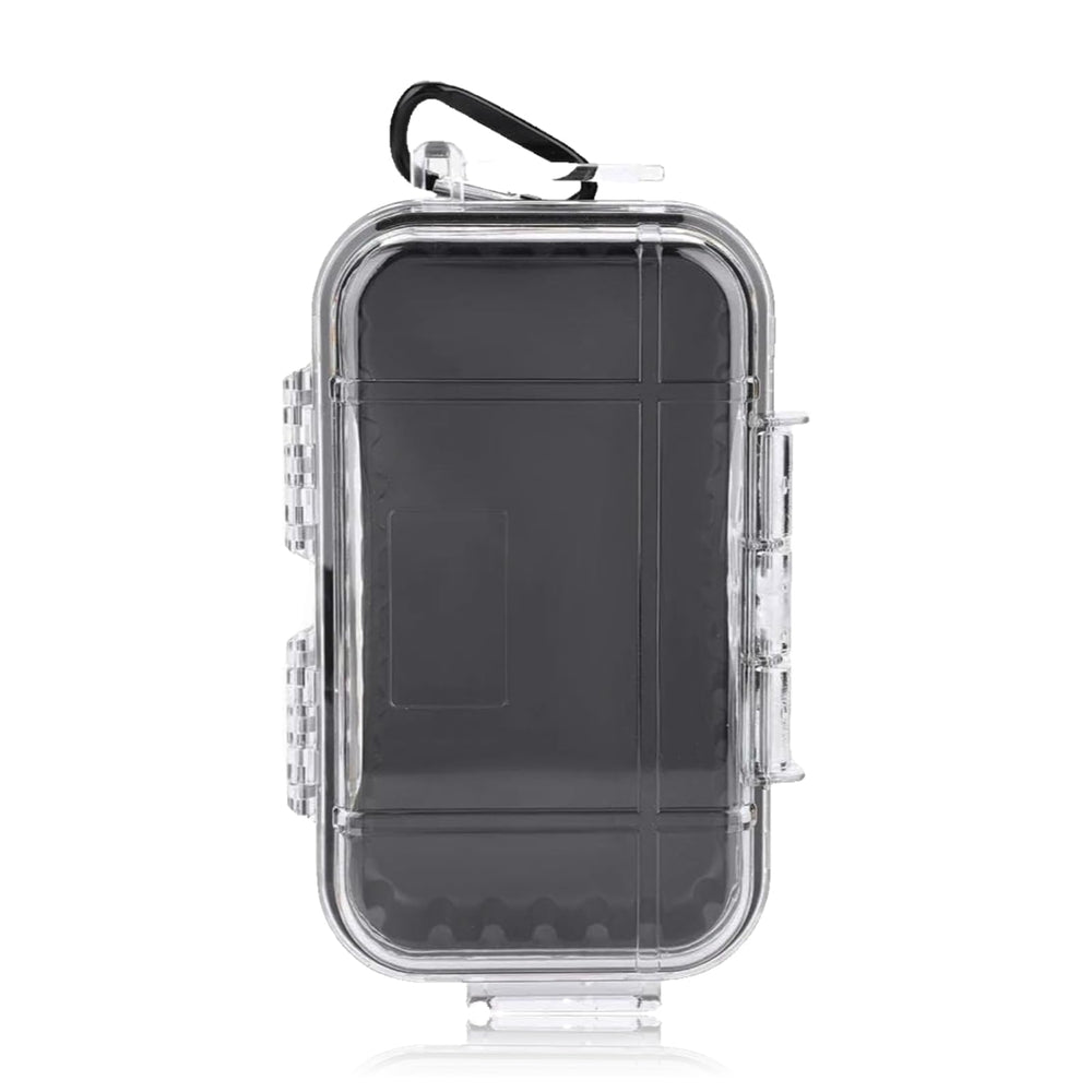 Black exterior view of the dry box