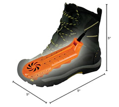 DRYGUY Travel Dry DX compact size fits sneakers and sandals.