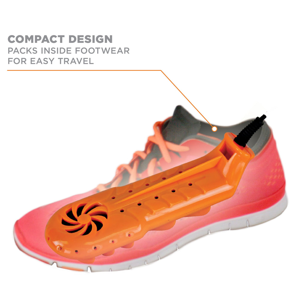 DRYGUY Travel Dry DX warm air vents into toe box.